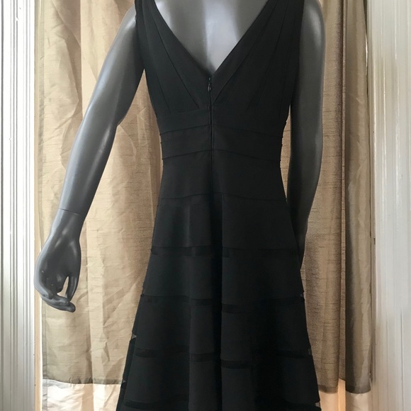 WHBM Black A-line Dress - Picture 5 of 8